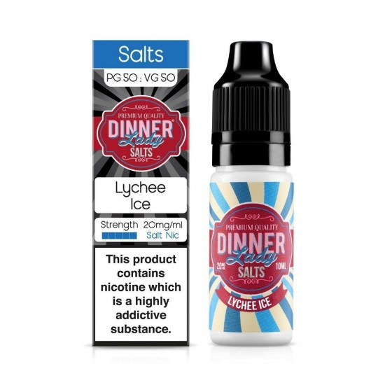 Dinner Lady - Nic Salt - Lychee Ice