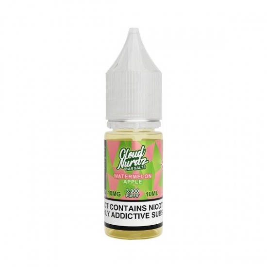 Cloud Nurdz - Nic Salt - Watermelon Apple