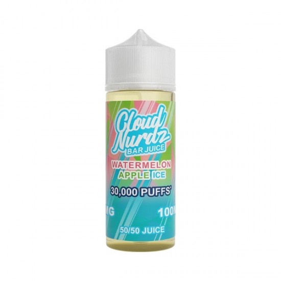 Cloud Nurdz - 100ml - Ice Watermelon Apple