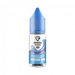 Crystal Clear Bar Salt - Nic Salt - Blueberry Sour Raspberry