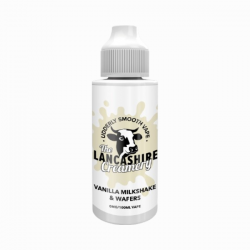 The Lancashire Creamery - 100ml - Vanilla Milkshake & Wafers