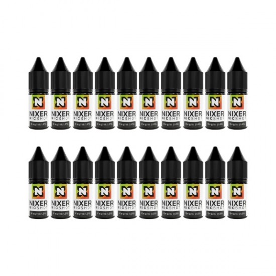 Nixer - Nic Shot - 100VG Nic Shot - 20 Pack