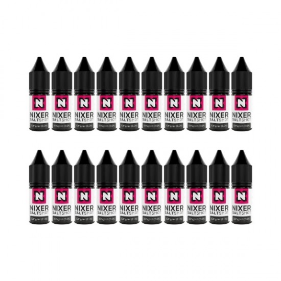 Nixer - Nic Shot - 50/50 Salt Nic Shot - 20 Pack