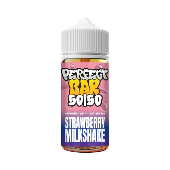 Perfect Bar 50/50 - 100ml - Strawberry Milkshake