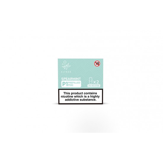 Elf Bar Mate 500 Pod - 2 Pack Spearmint