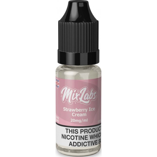 Mix Labs - Nic Salt - Strawberry Ice Cream