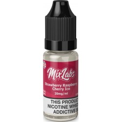 Mix Labs - Nic Salt - Strawberry Raspberry Cherry Ice