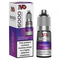 IVG 6000 - Nic Salt - Berrylicious Blast