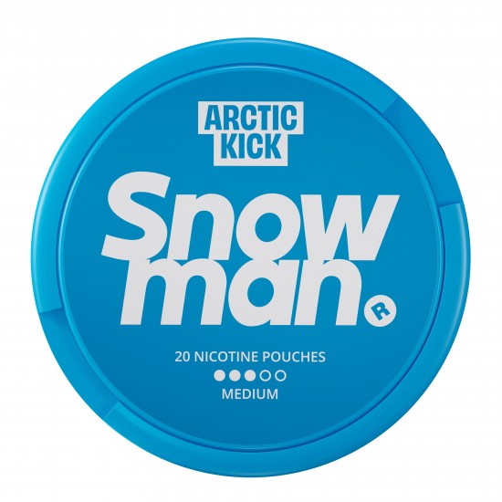 Snowman Nicotine Pouch - Arctic Kick