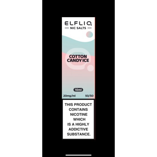 Elf Bar ELFLIQ - Nic Salt - Cotton Candy Ice