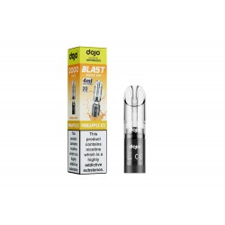 DOJO BLAST 2000 Go Transparent Pod & Refill (Powered by Vaporesso) - Pineapple Ice