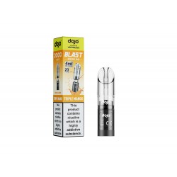DOJO BLAST 2000 Go Transparent Pod & Refill (Powered by Vaporesso) - Triple Mango
