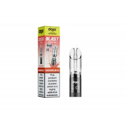 DOJO BLAST 2000 Go Transparent Pod & Refill (Powered by Vaporesso) - Watermelon Ice