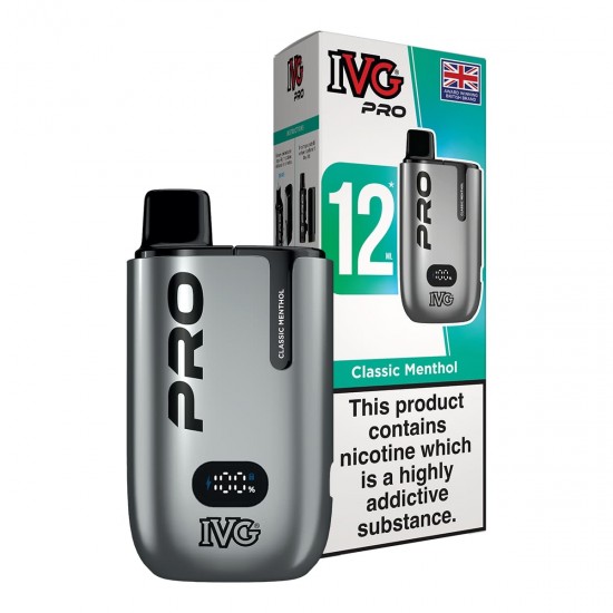 IVG Pro 12 Pod Kit - Classic Menthol