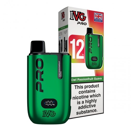 IVG Pro 12 Pod Kit - Kiwi Passion Fruit Guava