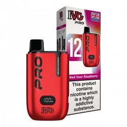 IVG Pro 12 Pod Kit - Red Sour Raspberry