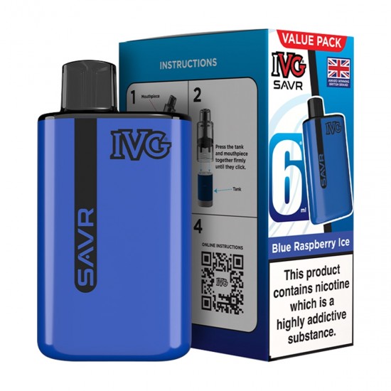 IVG Savr Pod Kit - Blue Raspberry Ice