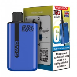 IVG Savr Pod Kit - Blue Razz Lemonade