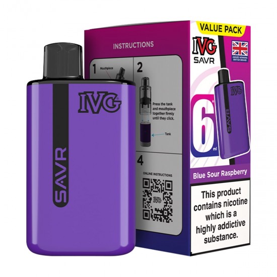IVG Savr Pod Kit - Blue Sour Raspberry