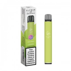 Elf Bar 600 Pre Filled Pod Kit - Apple Peach