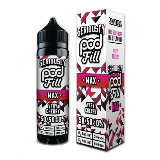 Doozy Vape - Seriously Pod Fill Max - 40ml - Very Cherry
